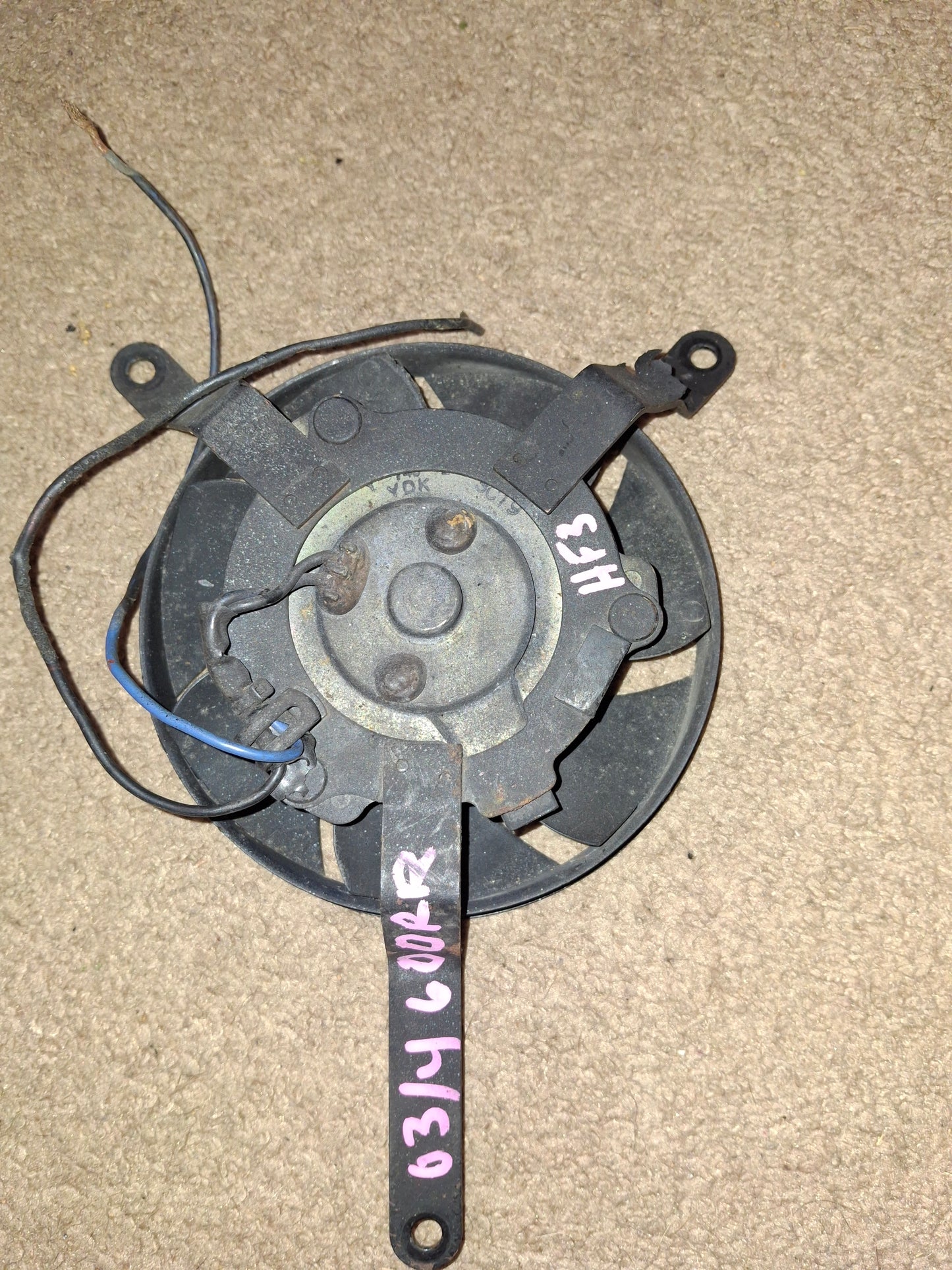 OEM 03 04 05 06 Honda CBR600RR Radiator Fan 600RR Cooling Fan Coolant Fan