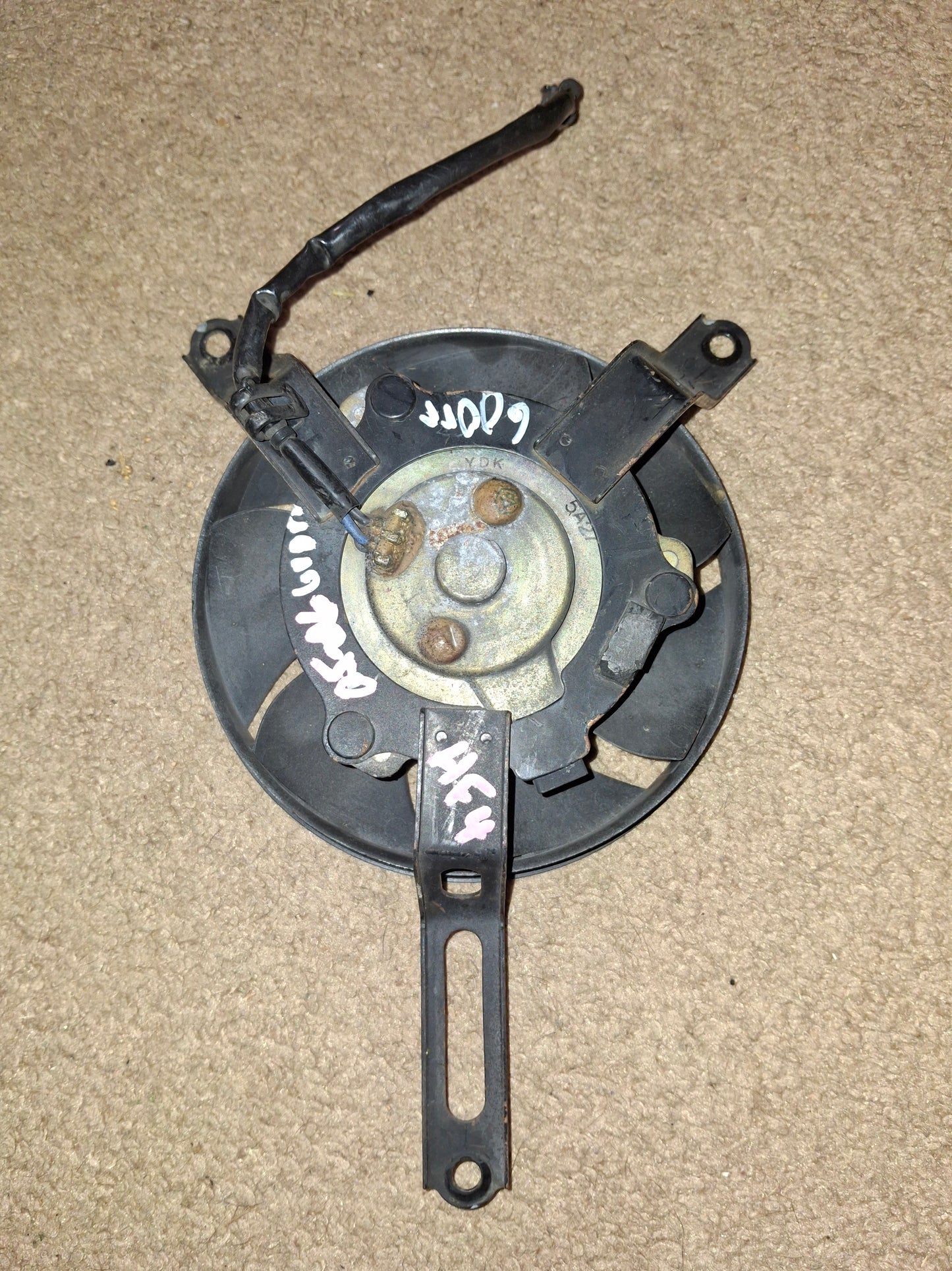 OEM 05 06 Honda CBR600RR Radiator Fan 600RR Cooling Fan Coolant Fan 03 04