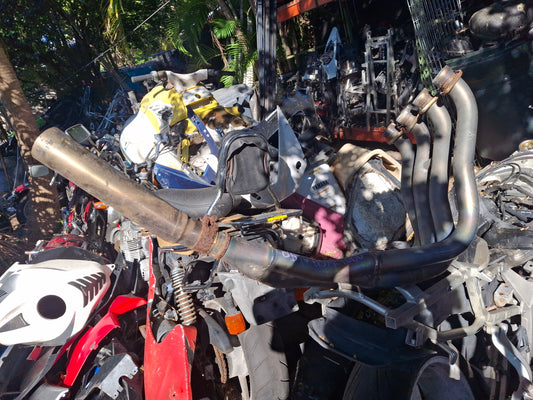 05 06 Suzuki GSXR 1000 Exhaust Header Pipes GSXR1000 Head Pipe 41G1A