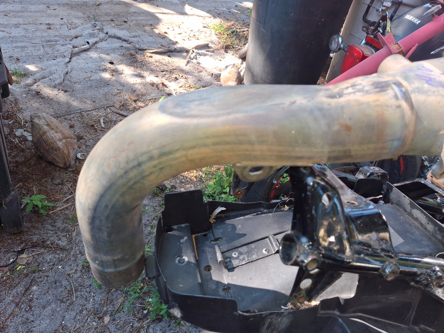 04 - 06 Yamaha R1 Header Pipes 05 R1 Head Pipes Exhaust Pipe Pipes 5VY