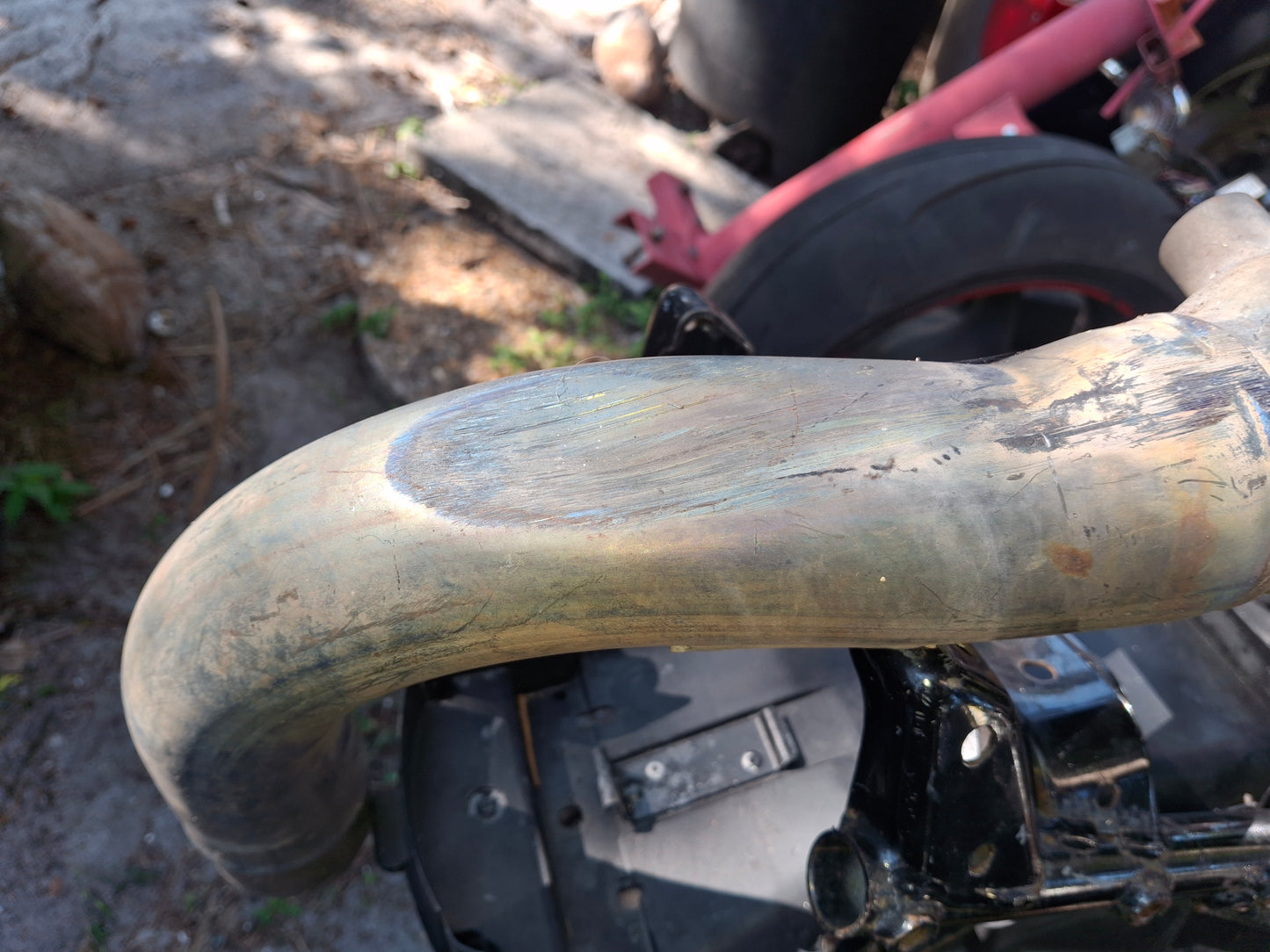 04 - 06 Yamaha R1 Header Pipes 05 R1 Head Pipes Exhaust Pipe Pipes 5VY