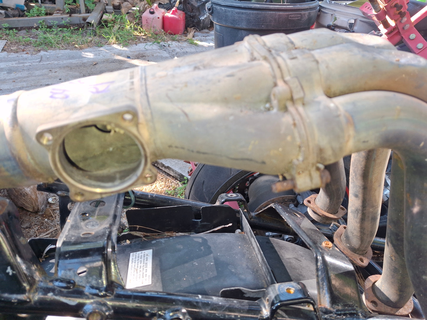 04 - 06 Yamaha R1 Header Pipes 05 R1 Head Pipes Exhaust Pipe Pipes 5VY