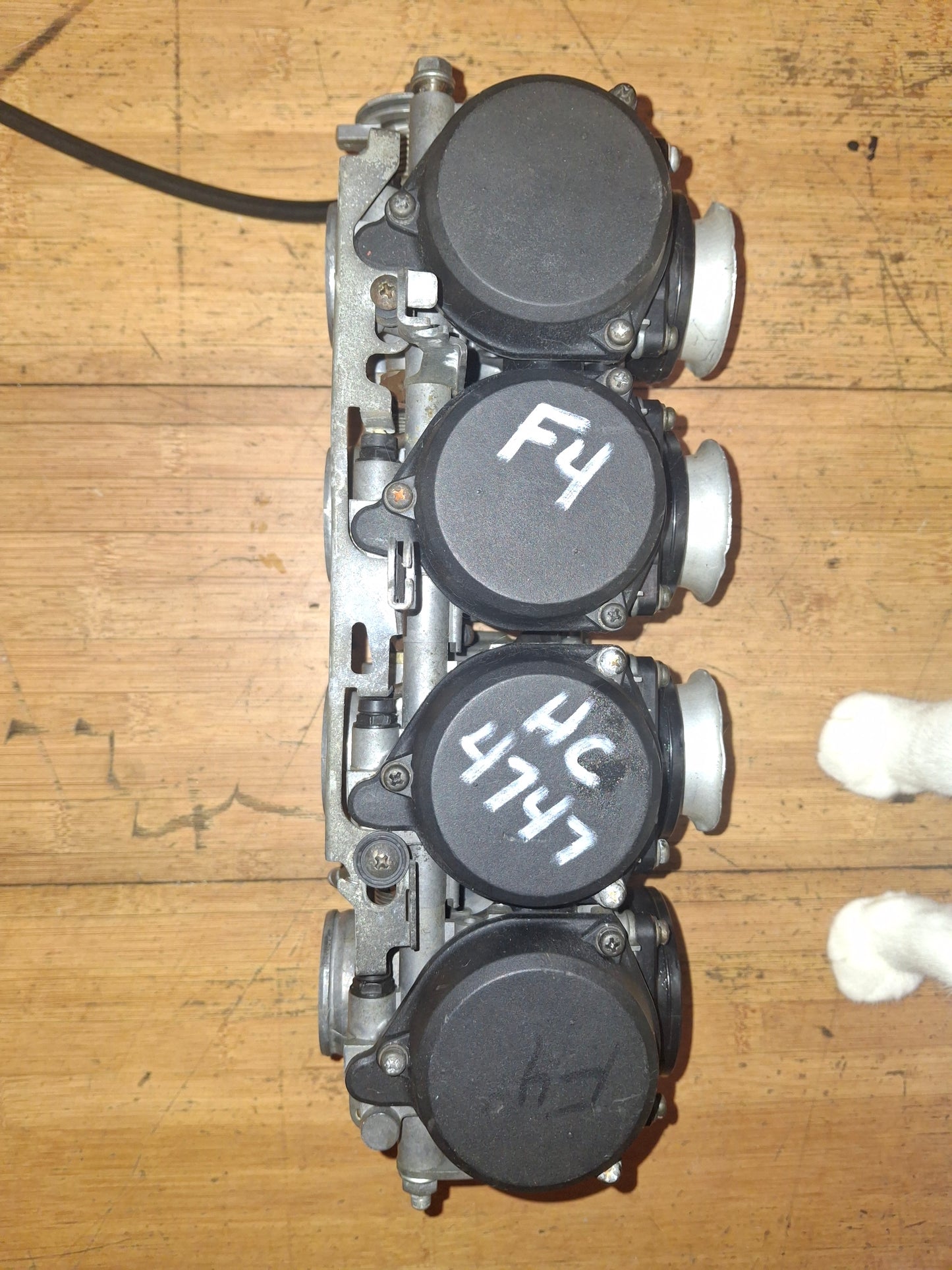 99-00 Honda F4 Carburetors CBR 600 F4 Carbs OEM CBR600 Keihin f4 carburetors