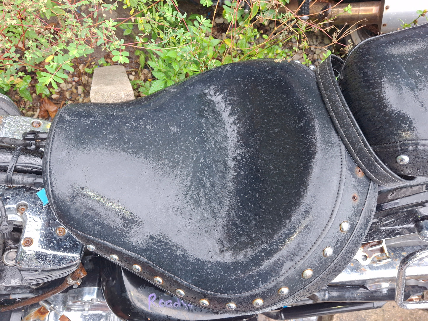 02 Yamaha Road Star 1600 Seats Sissy Bar Roadstar Front Seat Rear Seat Back Rest