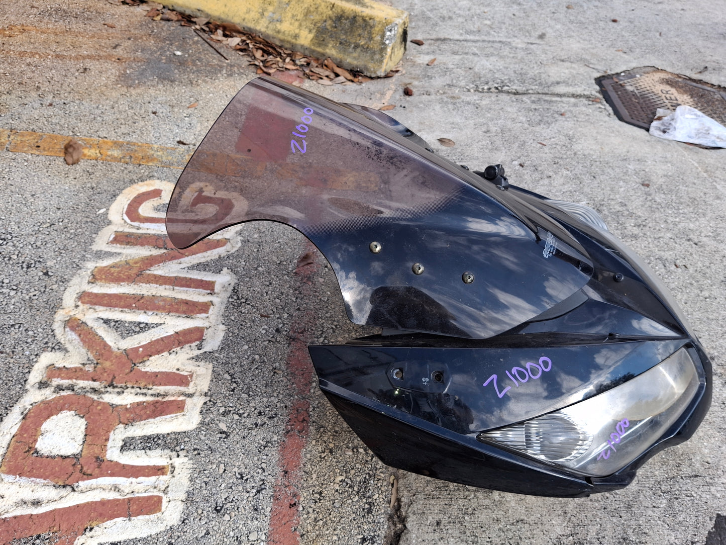 2015 Kawasaki MRA Type WVM Windshield Z1000SX Z1000 Windscreen Ninja 1000