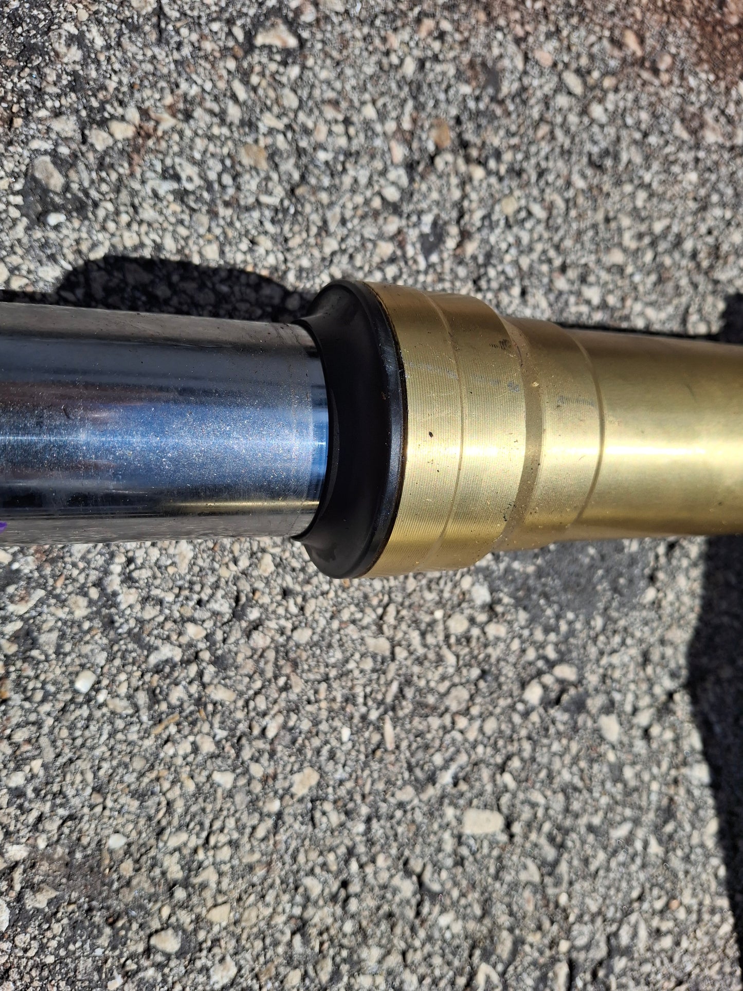 05 06 Honda CBR600RR Forks 600RR Front End Inverted With Lower Triple Tree MEE