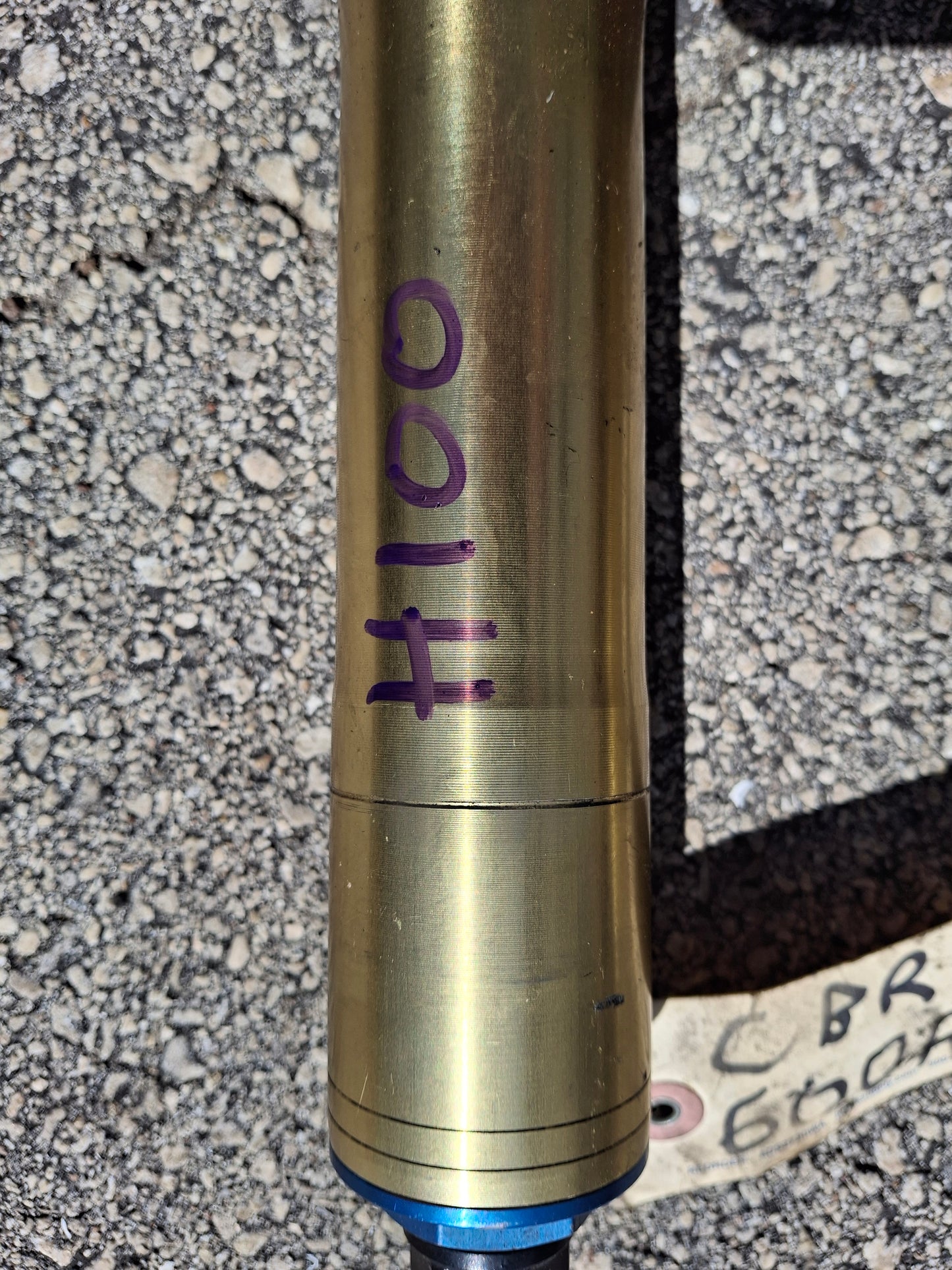 05 06 Honda CBR600RR Forks 600RR Front End Inverted With Lower Triple Tree MEE