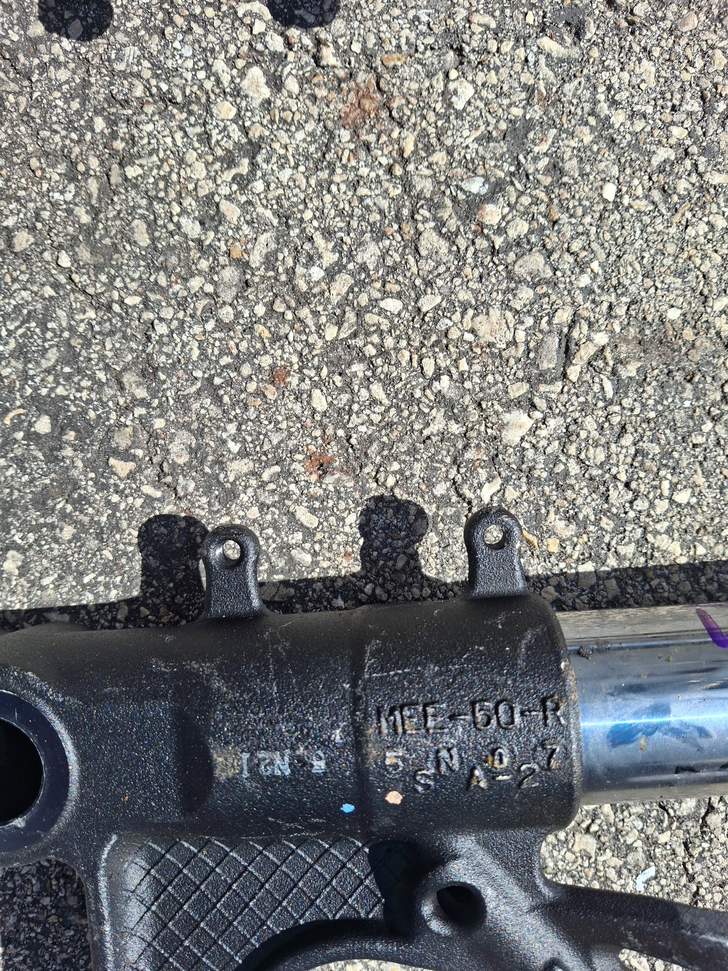 05 06 Honda CBR600RR Forks 600RR Front End Inverted With Lower Triple Tree MEE