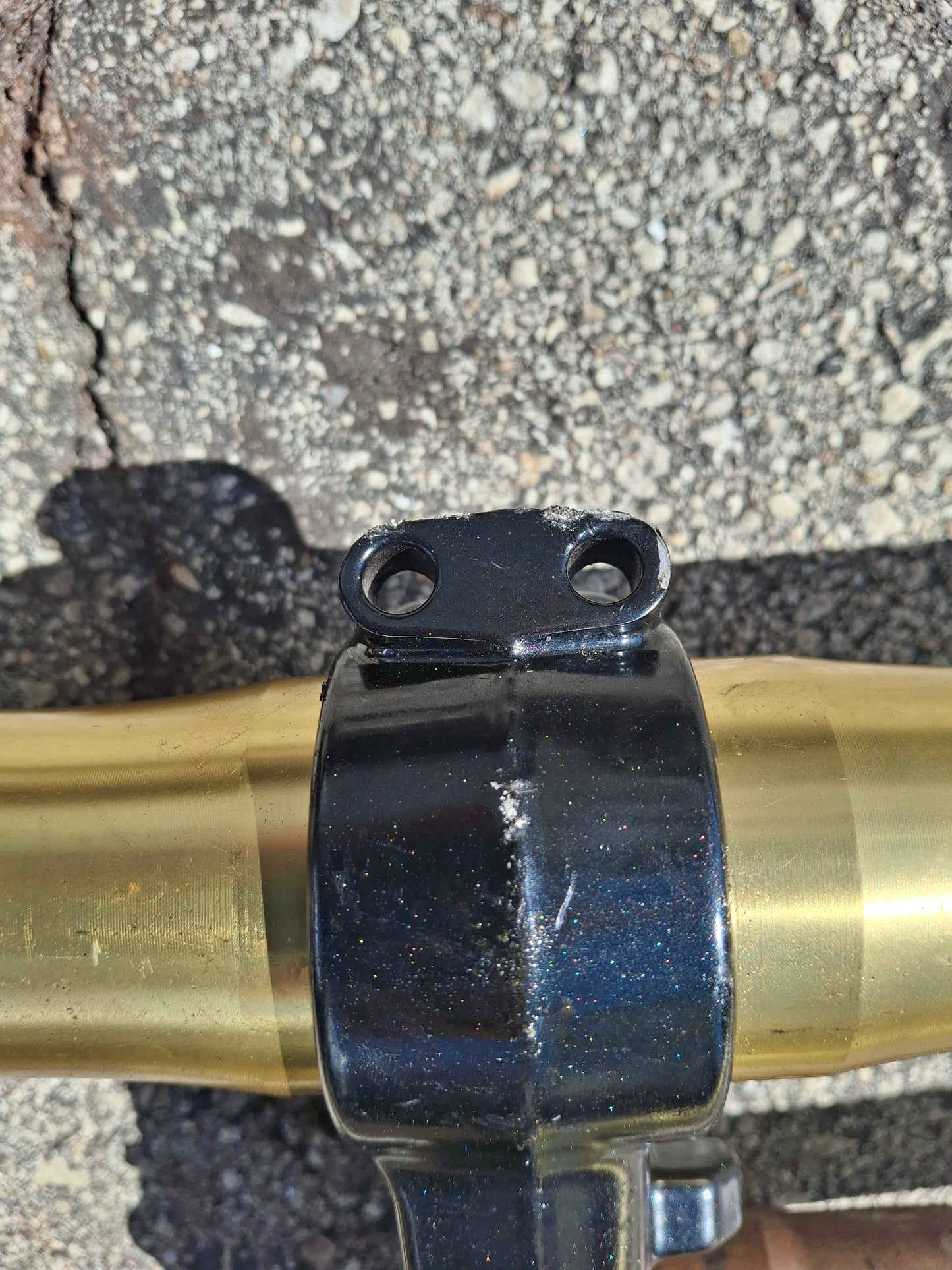 05 06 Honda CBR600RR Forks 600RR Front End Inverted With Lower Triple Tree MEE