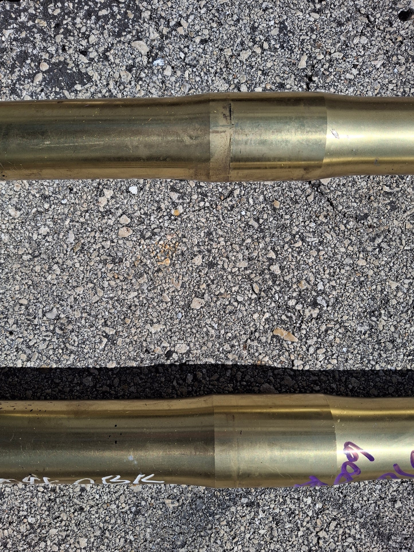 05 06 Honda CBR600RR Forks 600RR Front End Inverted With Axle MEE CBR 600