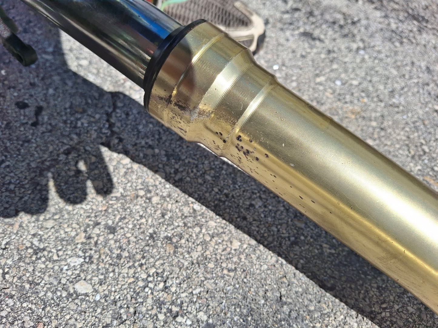 05 06 Honda CBR600RR Forks 600RR Front End Inverted With Axle MEE CBR 600