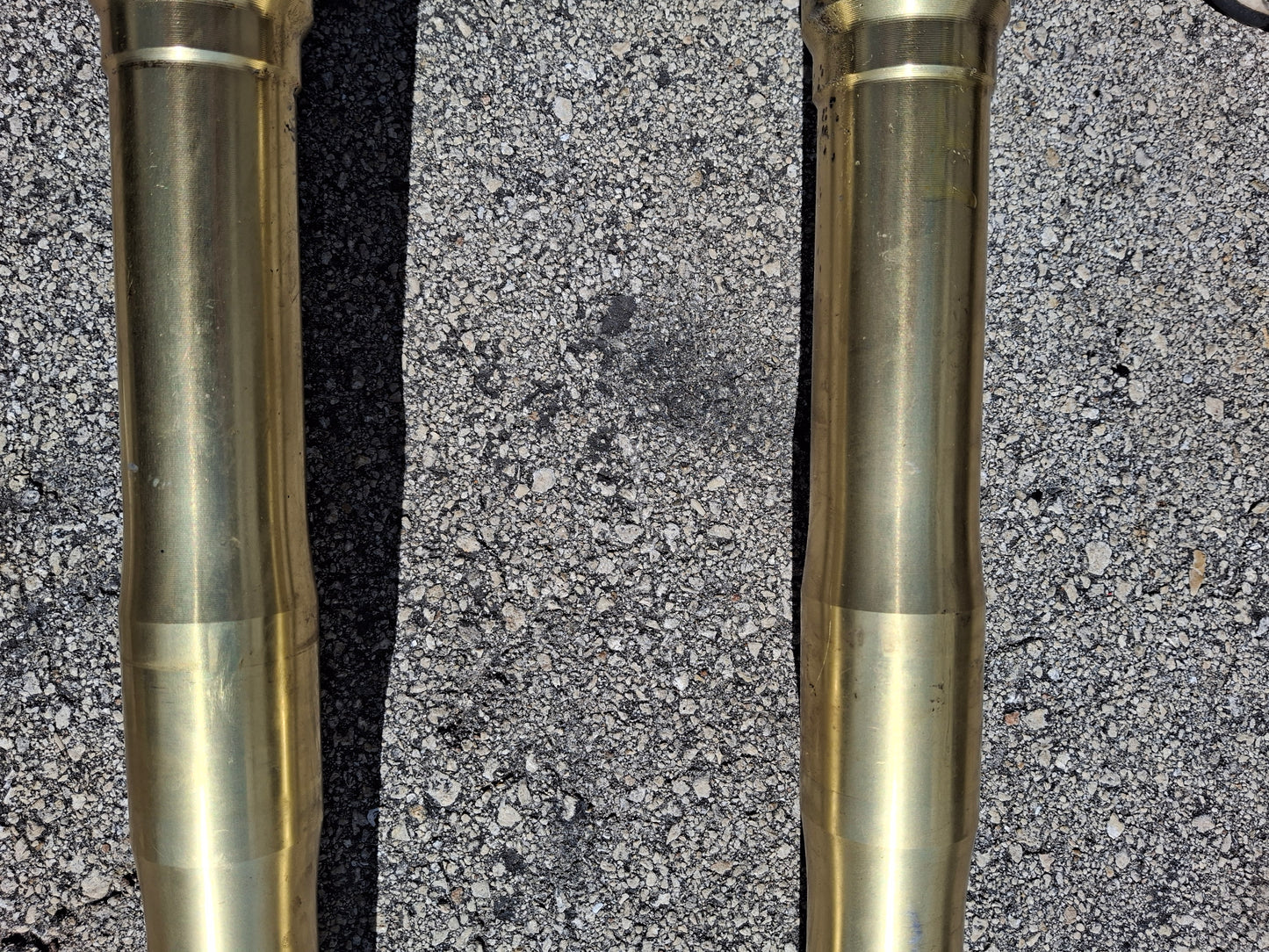 05 06 Honda CBR600RR Forks 600RR Front End Inverted With Axle MEE CBR 600