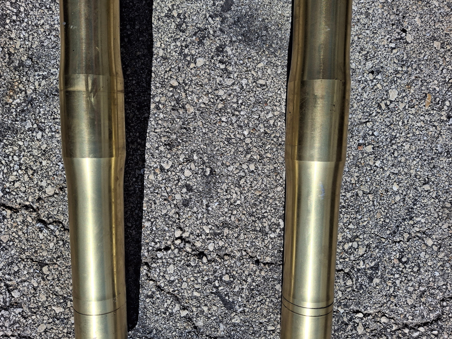 05 06 Honda CBR600RR Forks 600RR Front End Inverted With Axle MEE CBR 600