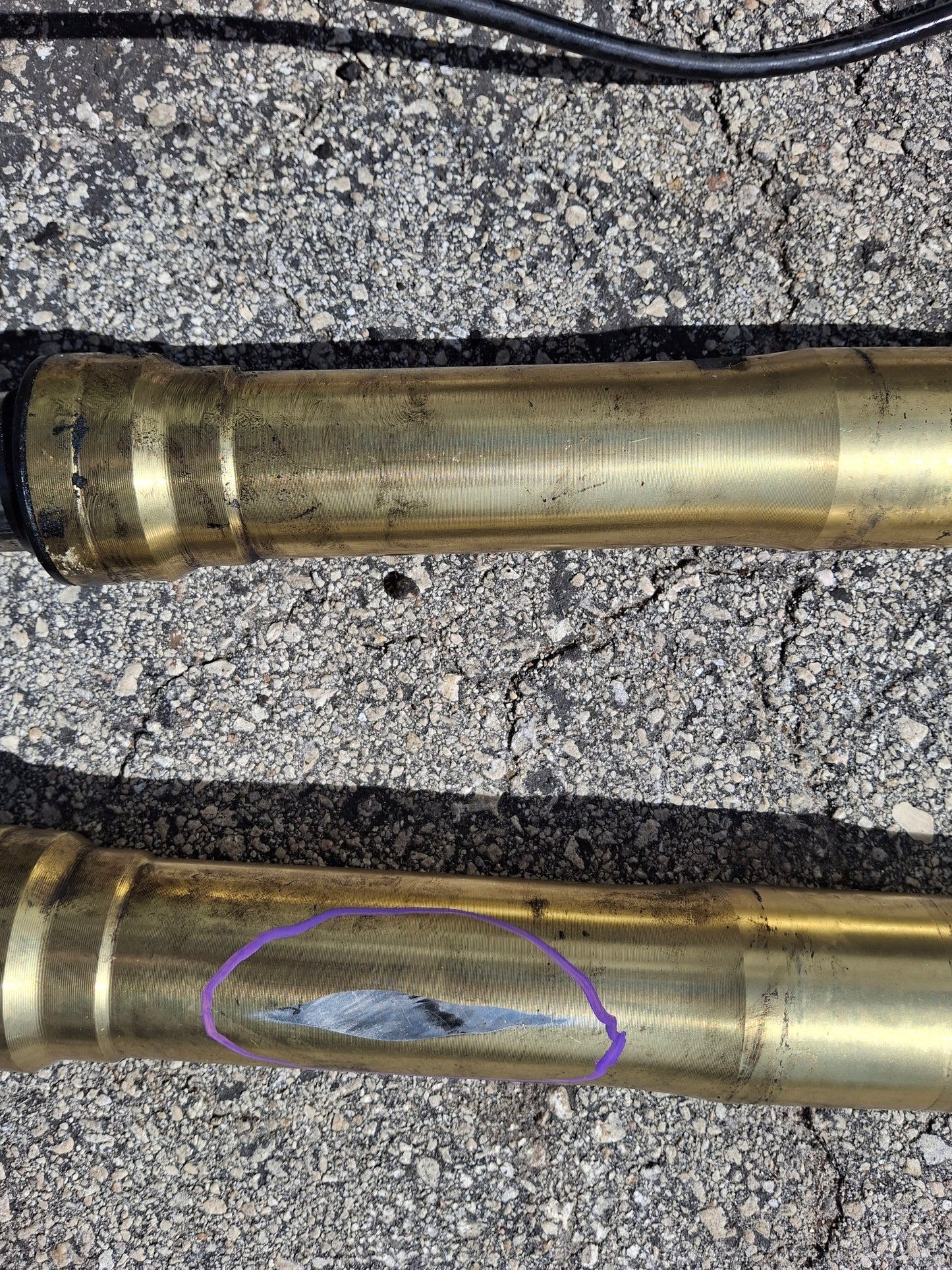 05 06 Honda CBR600RR Forks 600RR Front End W/ Calipers CBR 600 RR Suspension