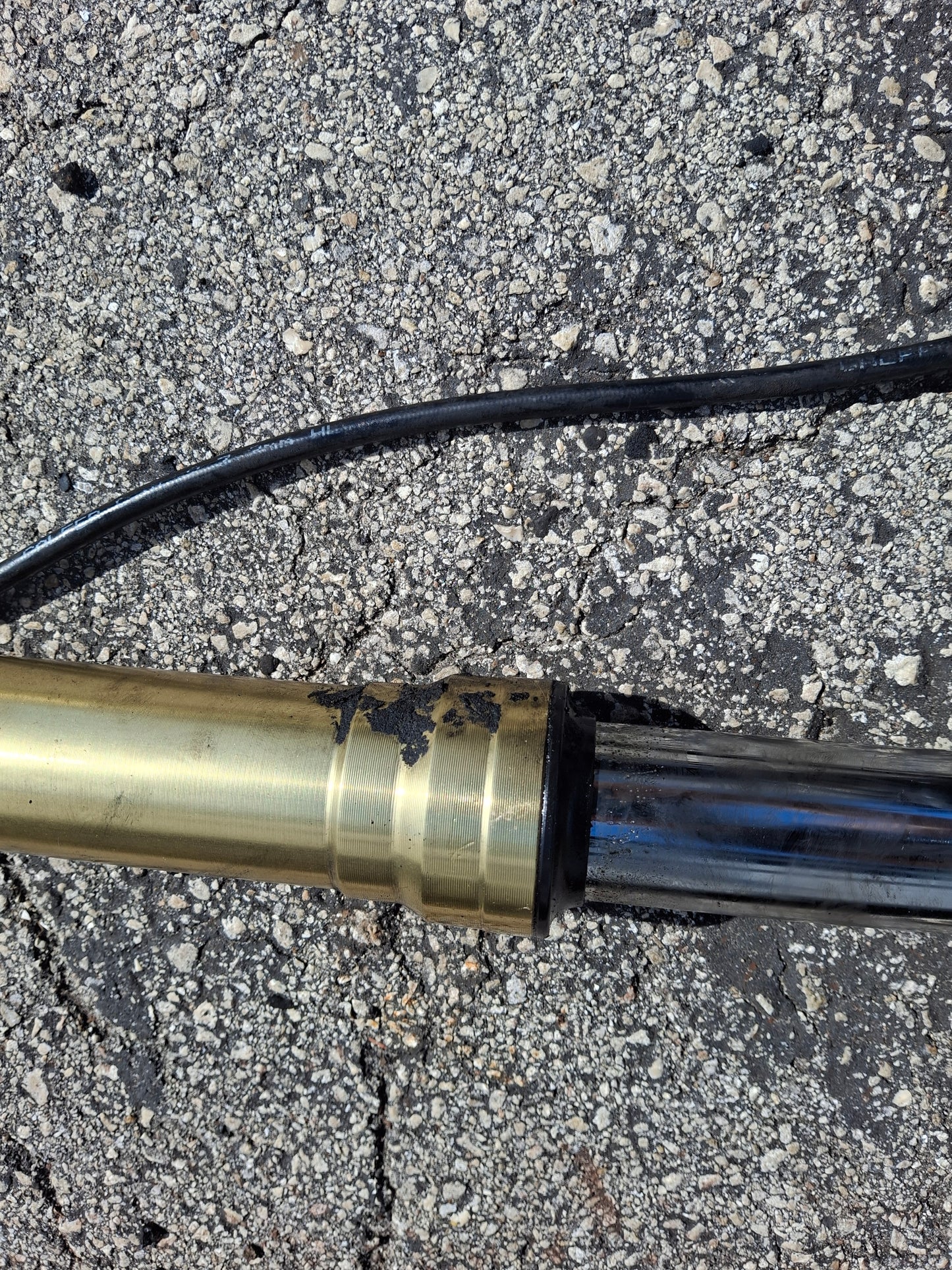 05 06 Honda CBR600RR Forks 600RR Front End W/ Calipers CBR 600 RR Suspension