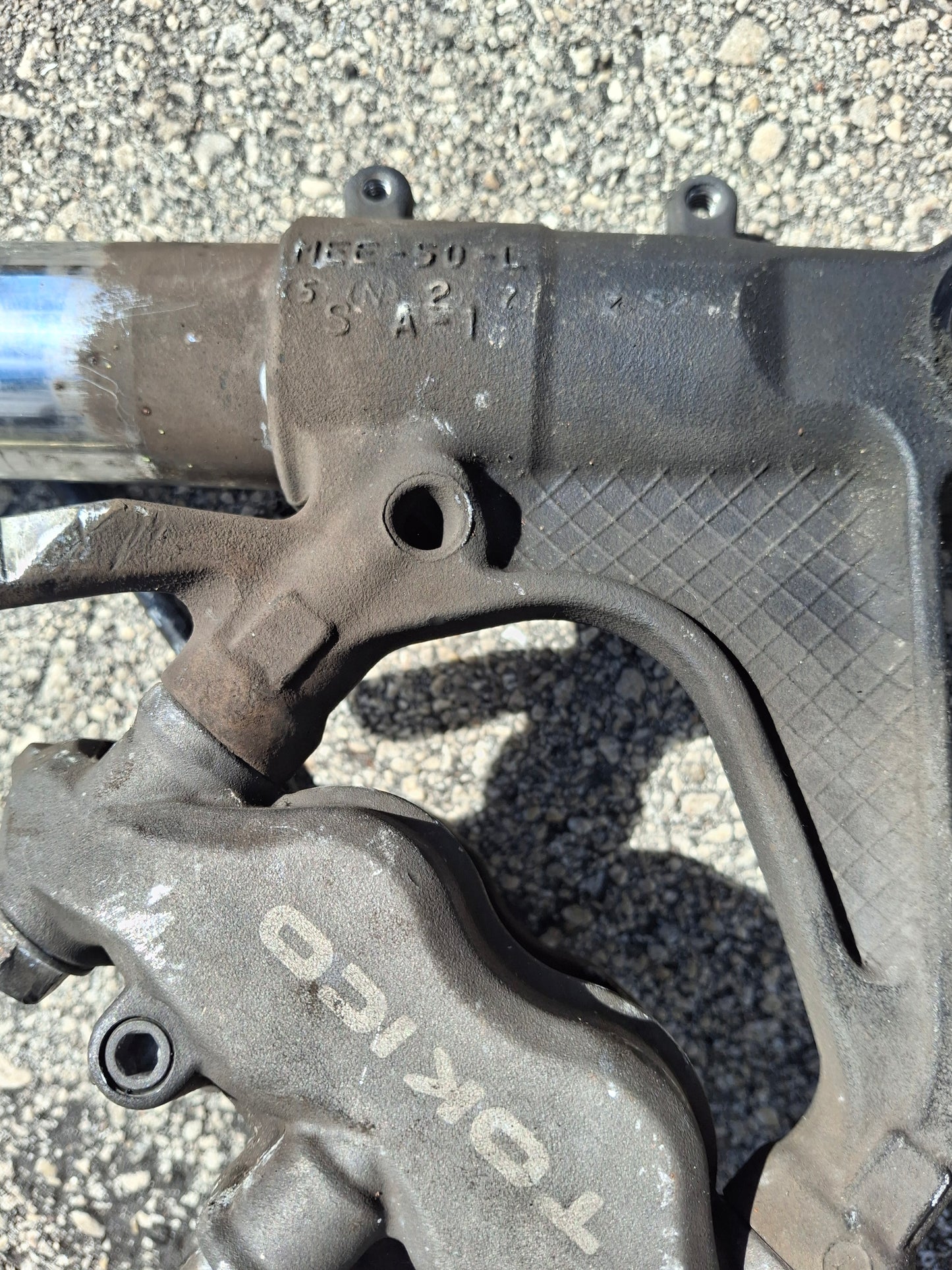 05 06 Honda CBR600RR Forks 600RR Front End W/ Calipers CBR 600 RR Suspension