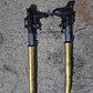 05 06 Honda CBR600RR Forks 600RR Front End R Side Bent CBR 600 RR Suspension MEE