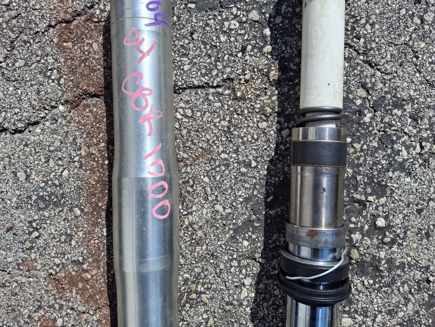 04-07 Honda CBR1000RR Forks R For Parts CBR 1000 Front End CBR1000 Suspension