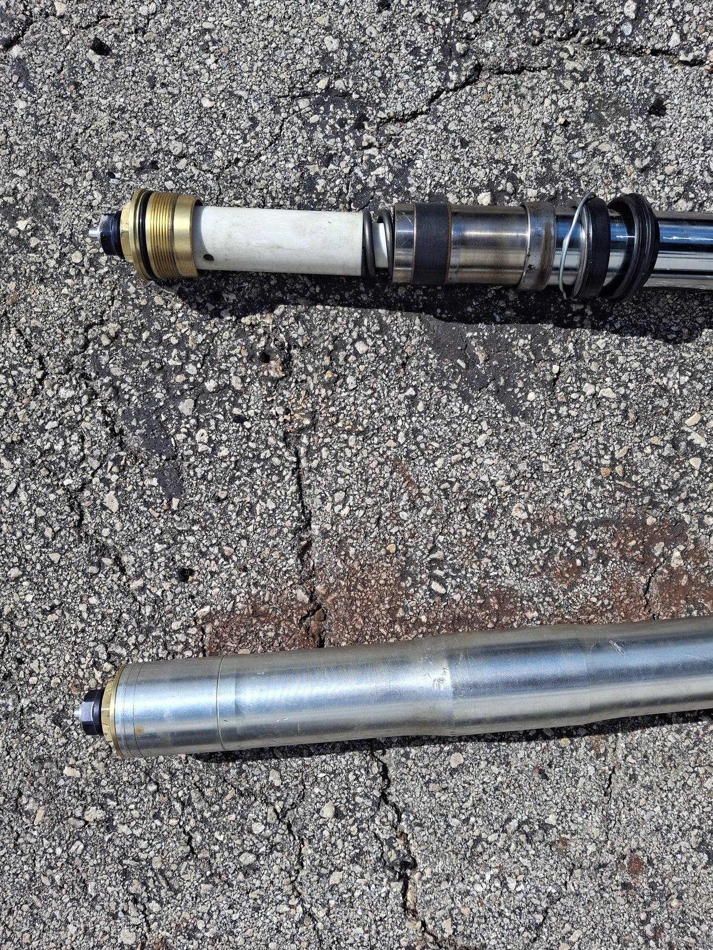 04-07 Honda CBR1000RR Forks R For Parts CBR 1000 Front End CBR1000 Suspension