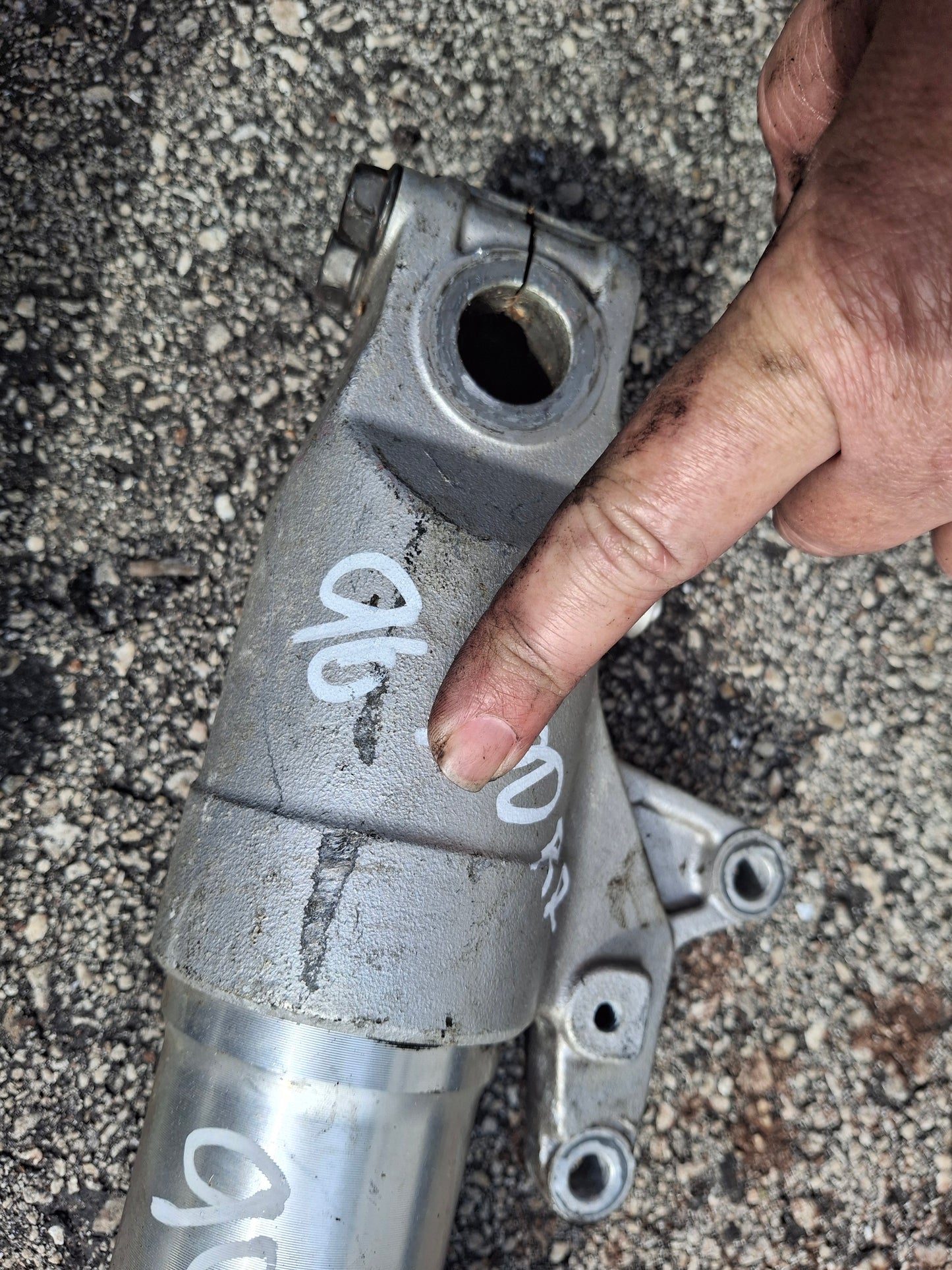 96 97 Honda CBR900RR Forks 900RR Front End Suspension MAS