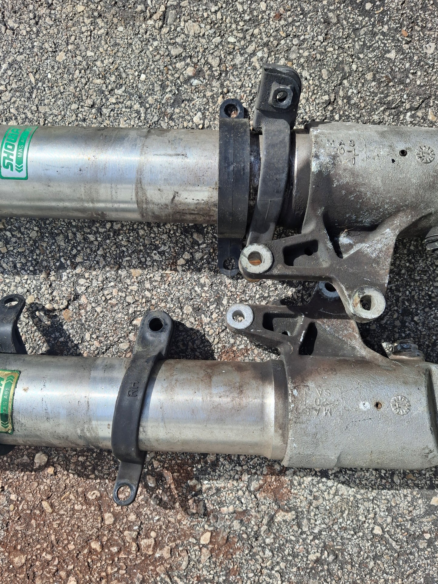 96 97 Honda CBR900RR Forks 900RR Front End Suspension MAS