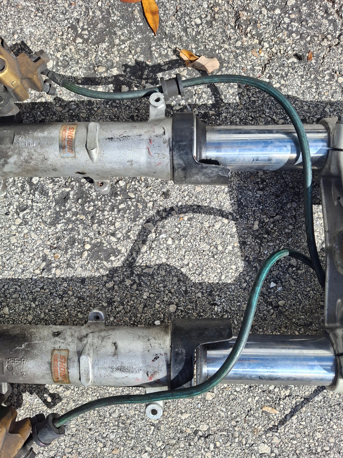 SOLD SOLD 03 04 Honda CBR600RR Forks 600RR Front End Calipers Lower Tree Suspension MEE