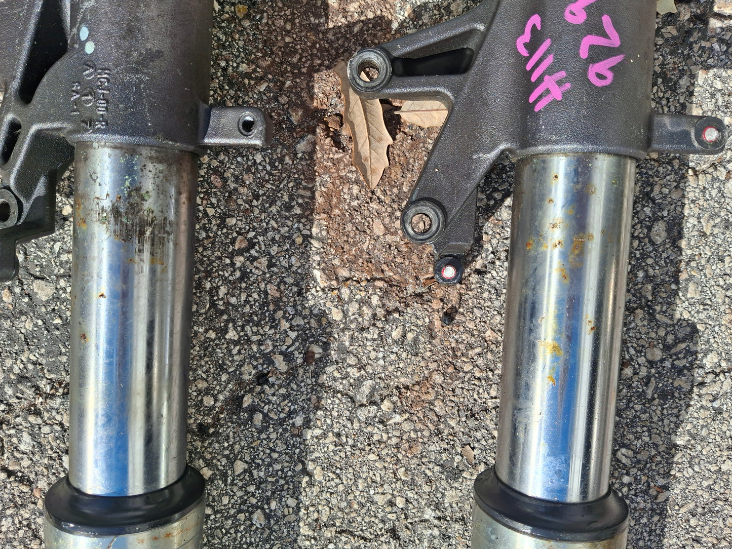 Honda CBR929RR 929 Front Forks Front End Lower Triple Tree Suspension 929RR MCJ