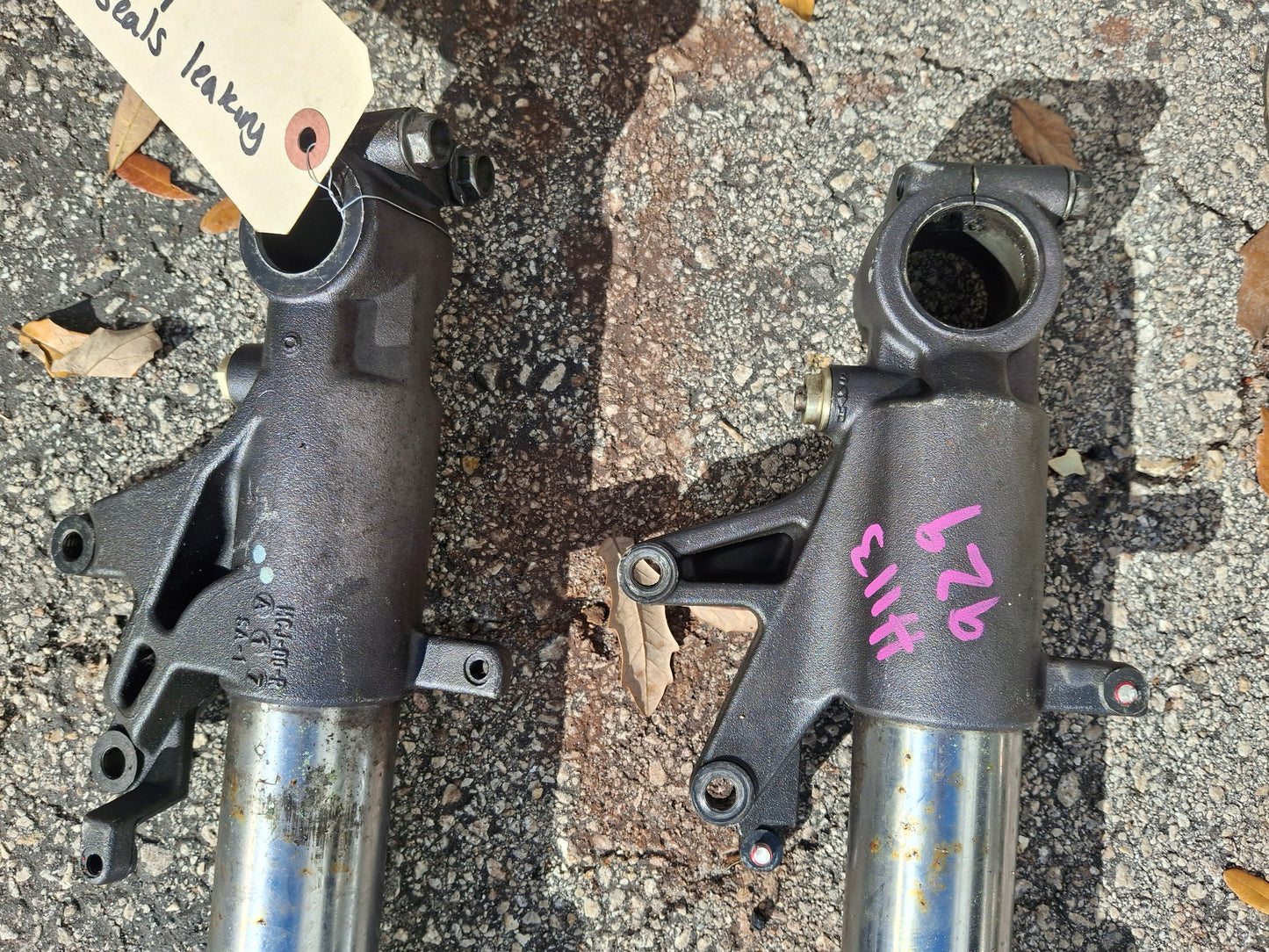 Honda CBR929RR 929 Front Forks Front End Lower Triple Tree Suspension 929RR MCJ