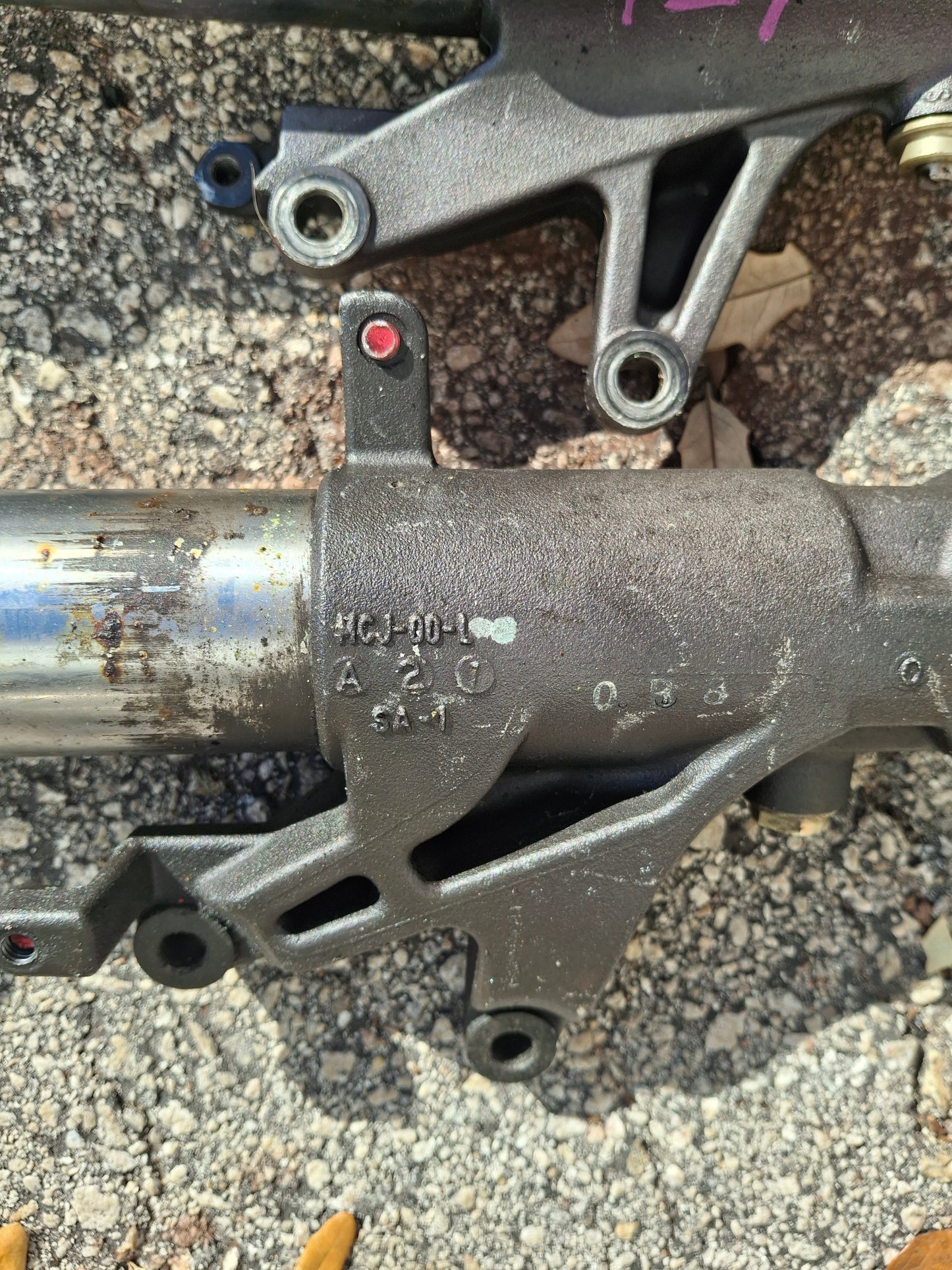 Honda CBR929RR 929 Front Forks Front End Lower Triple Tree Suspension 929RR MCJ