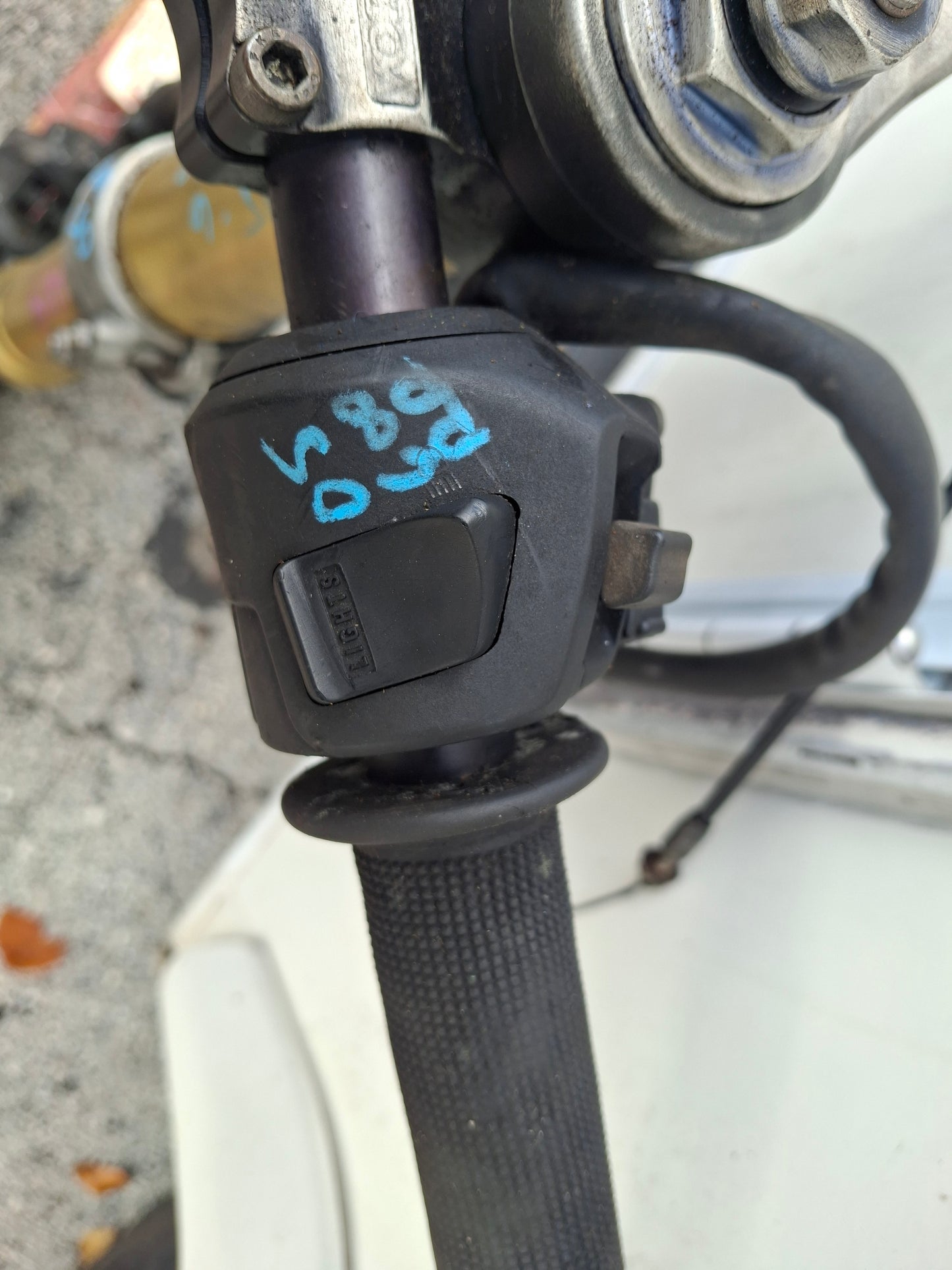 05 06 Honda CBR600RR Forks 600RR Front End Clip Ons Switches Triple Trees Calipers