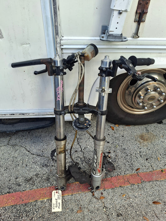 93 94 Honda CBR900RR Forks Clip-Ons Calipers Triple Tree Master Cylinder 900RR MWO