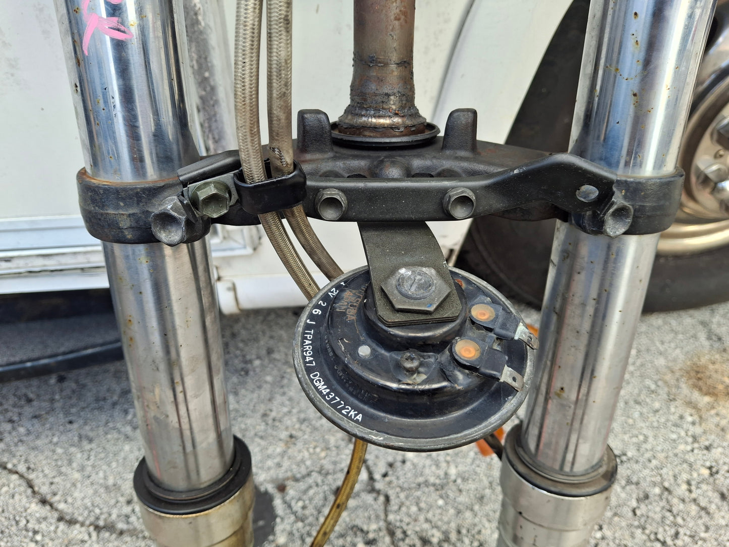 93 94 Honda CBR900RR Forks Clip-Ons Calipers Triple Tree Master Cylinder 900RR MWO