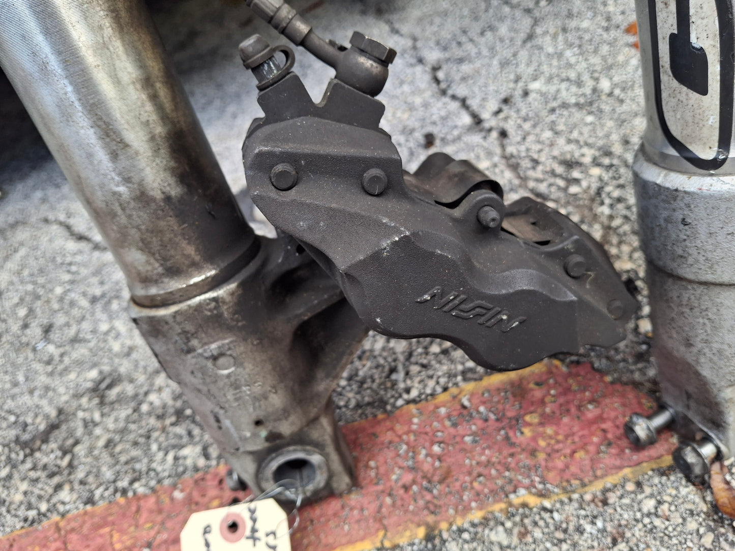 93 94 Honda CBR900RR Forks Clip-Ons Calipers Triple Tree Master Cylinder 900RR MWO