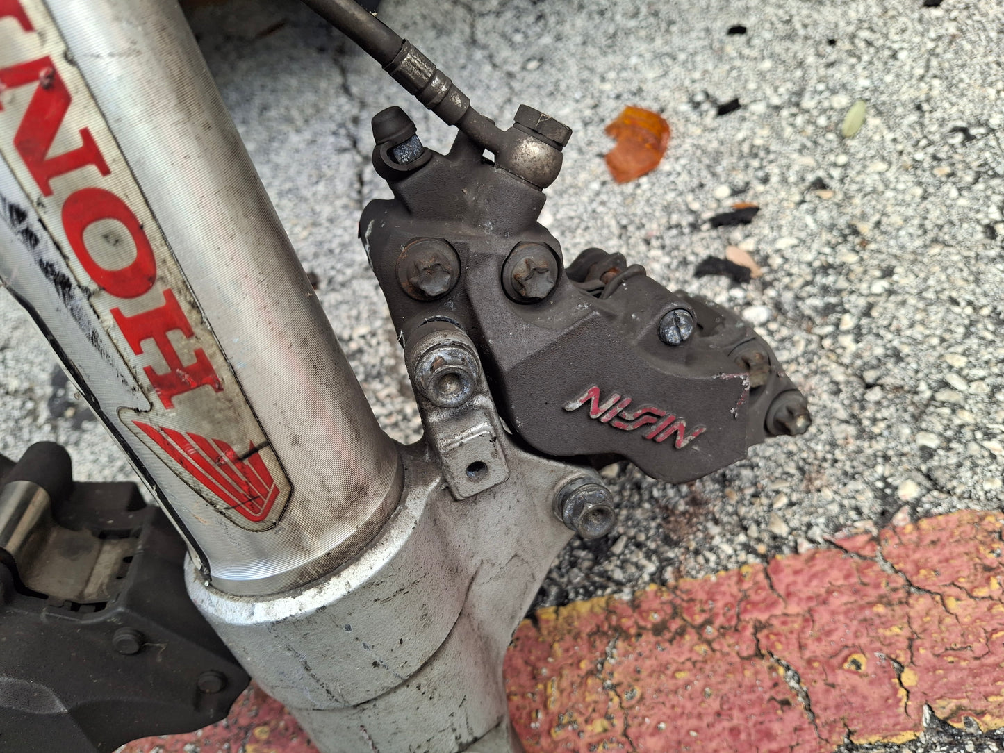 93 94 Honda CBR900RR Forks Clip-Ons Calipers Triple Tree Master Cylinder 900RR MWO