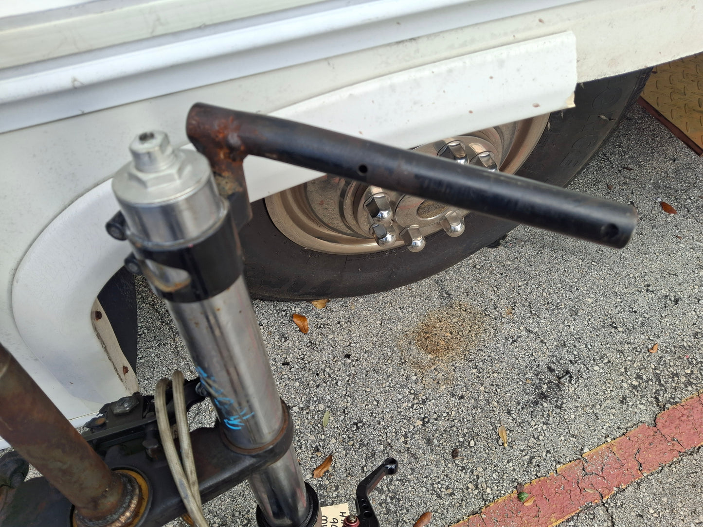 93 94 Honda CBR900RR Forks Clip-Ons Calipers Triple Tree Master Cylinder 900RR MWO