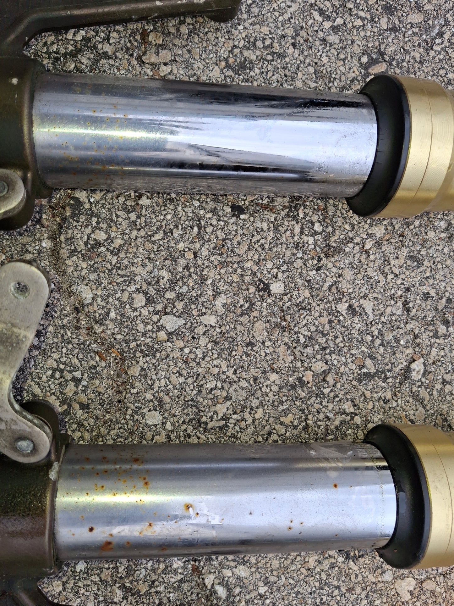 09 Kawasaki ZX-14 Forks ZX14 Front End ZX-14R Suspension 06-11