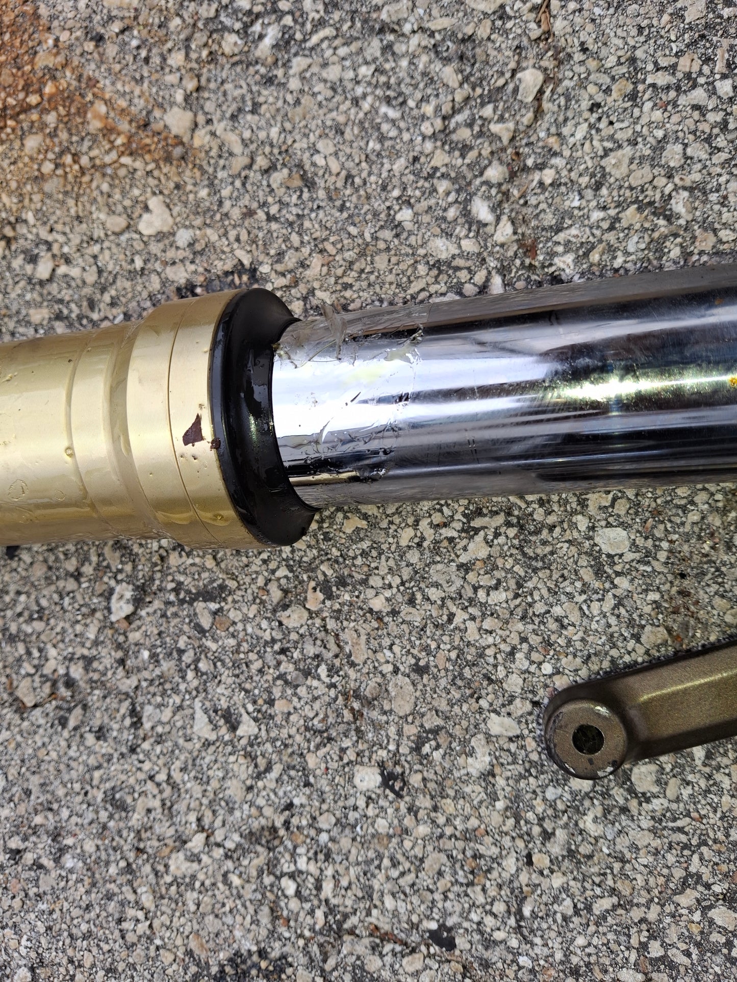 09 Kawasaki ZX-14 Forks ZX14 Front End ZX-14R Suspension 06-11