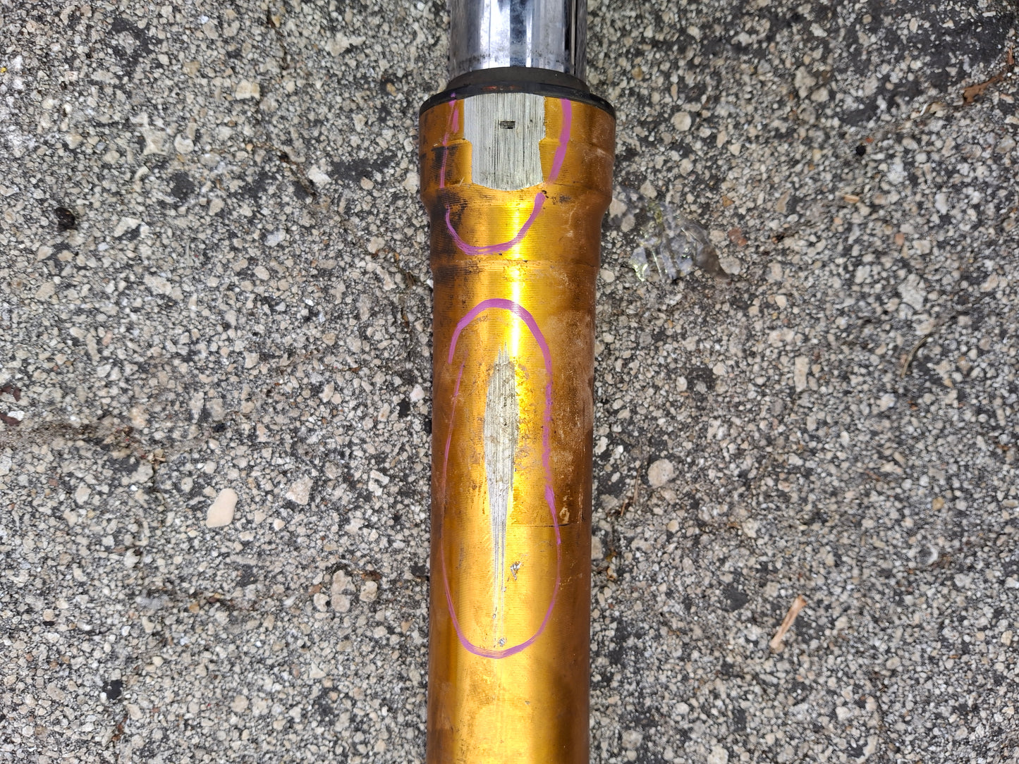 05 06 Kawasaki 636 Forks ZX636 Front End ZX-6R Suspension K176