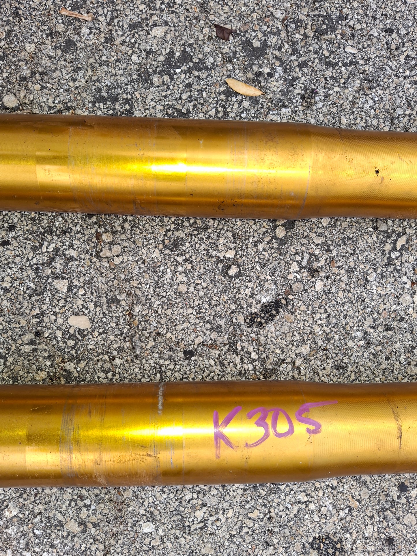 06-07 Kawasaki ZX-10 Forks ZX10 Front End Zx-10R Suspension K1001
