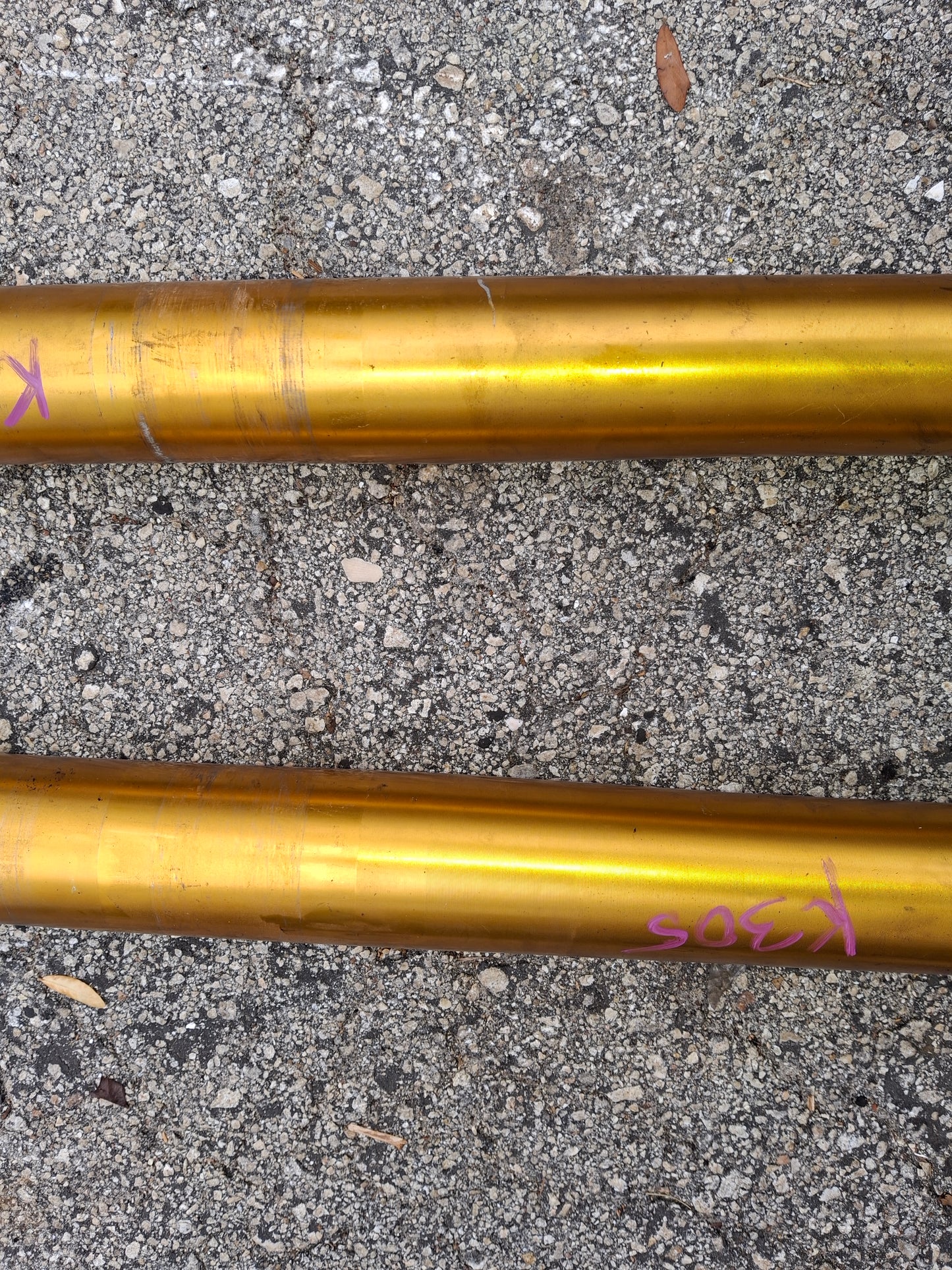 06-07 Kawasaki ZX-10 Forks ZX10 Front End Zx-10R Suspension K1001