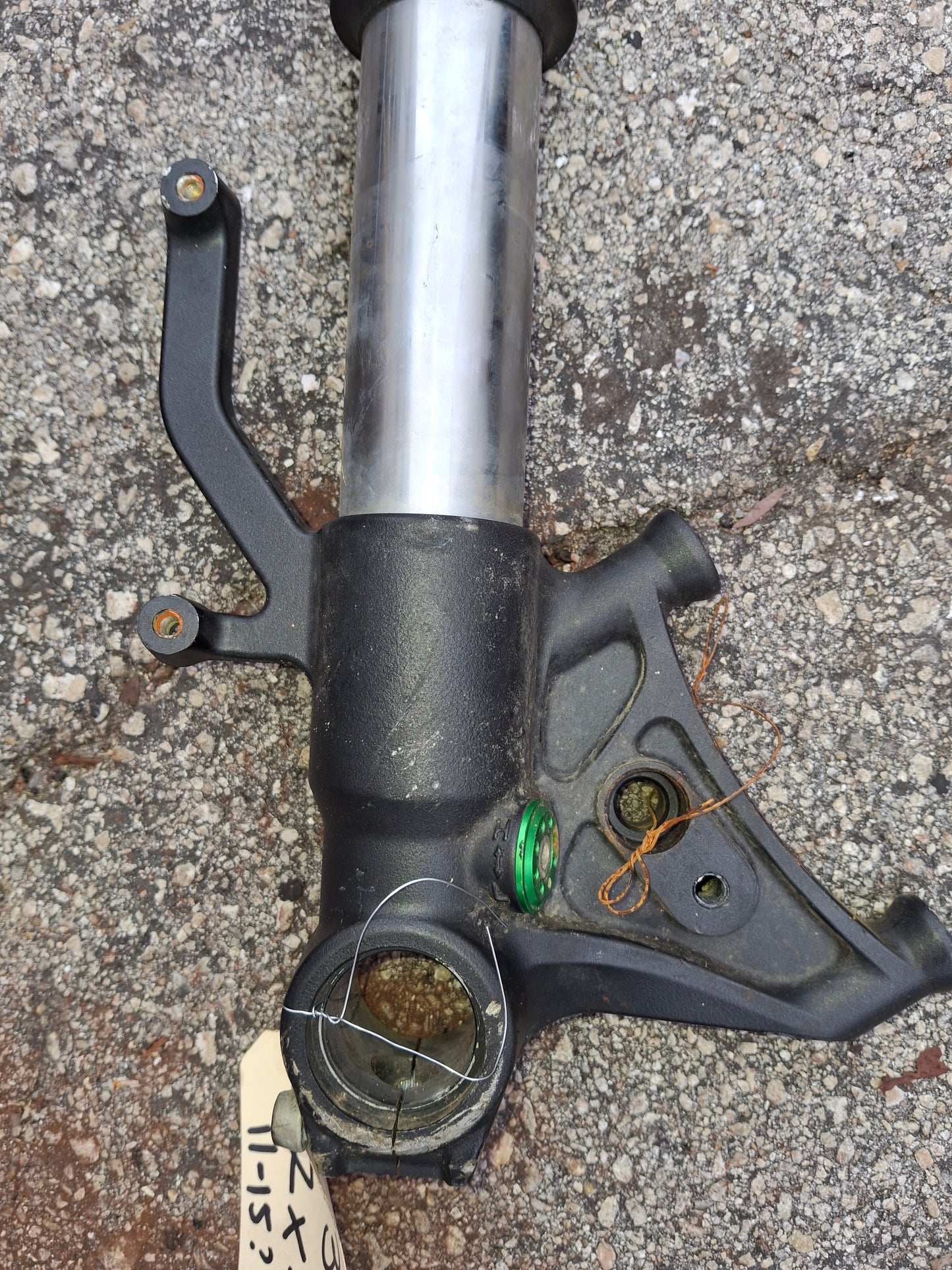 11-15 Kawasaki ZX-10 Left Fork ZX-10R Forks ZX10 Suspension K197-00-L