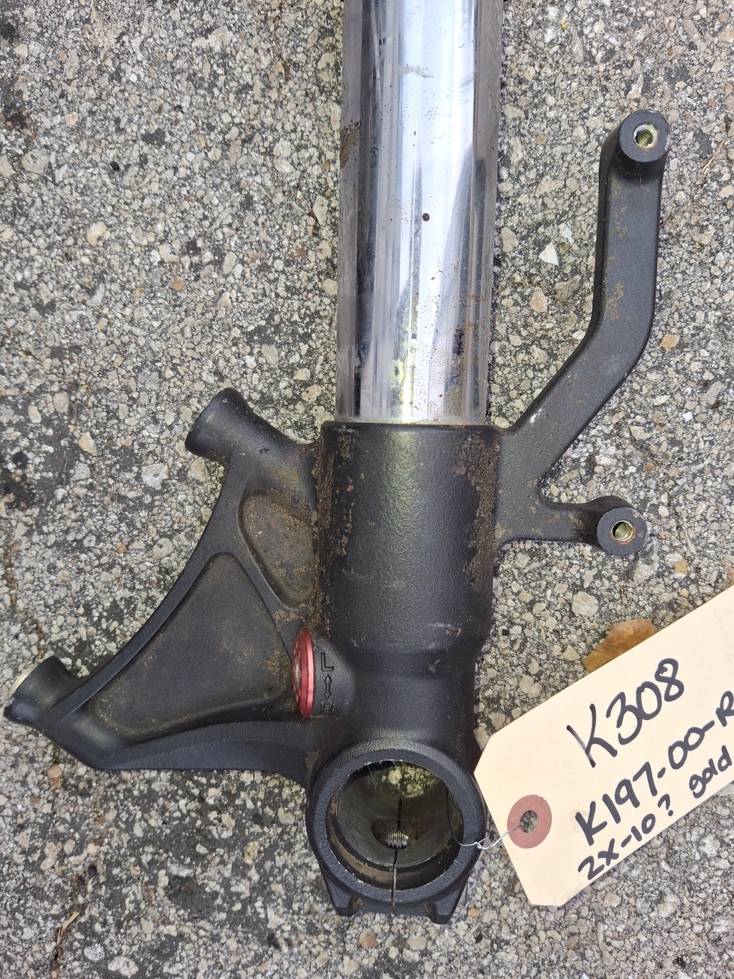 11-15 Kawasaki ZX-10 Right Fork ZX-10R Forks ZX10 Suspension K197-00-R