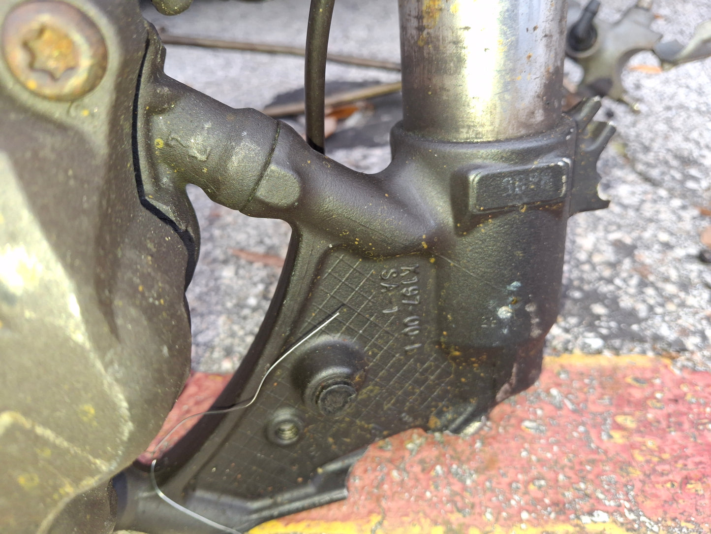 11-15 Kawasaki ZX-10 Forks ZX10 Front End Parting Out Triple Trees , Clip-On , Switches, Calipers etc. Read Description