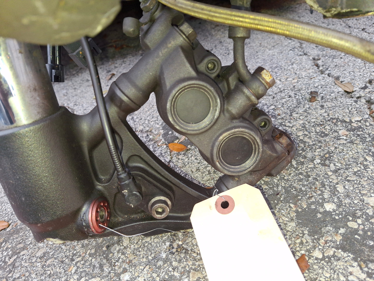 11-15 Kawasaki ZX-10 Forks ZX10 Front End Parting Out Triple Trees , Clip-On , Switches, Calipers etc. Read Description