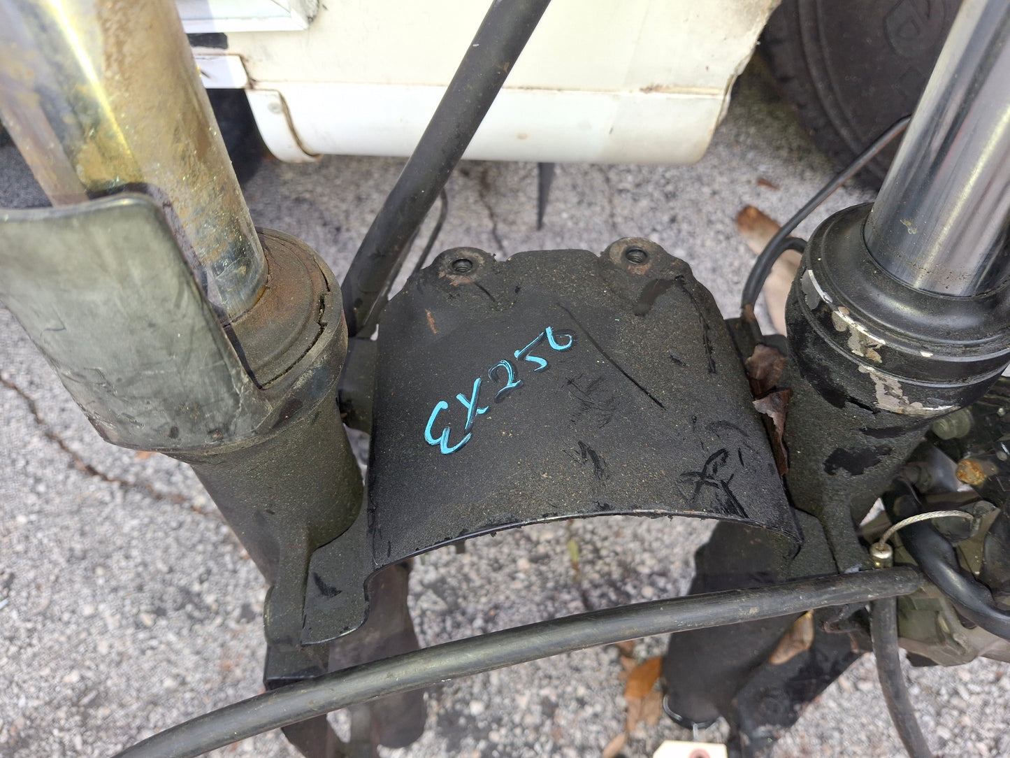 Kawasaki EX250 Forks Ninja 250 Front End Suspension 1 Clip On Start Switch Tree