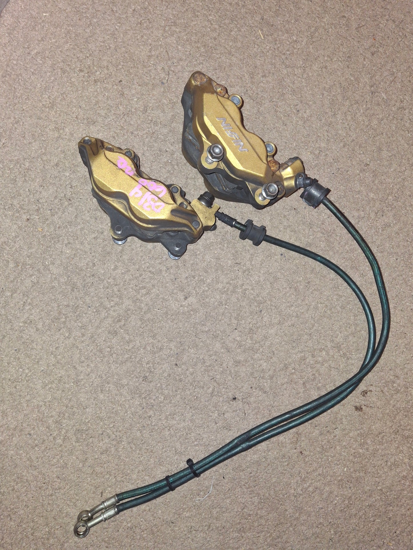 03-04 Honda CBR600RR Front Brake Calipers 600RR Calipers CBR 600 RR