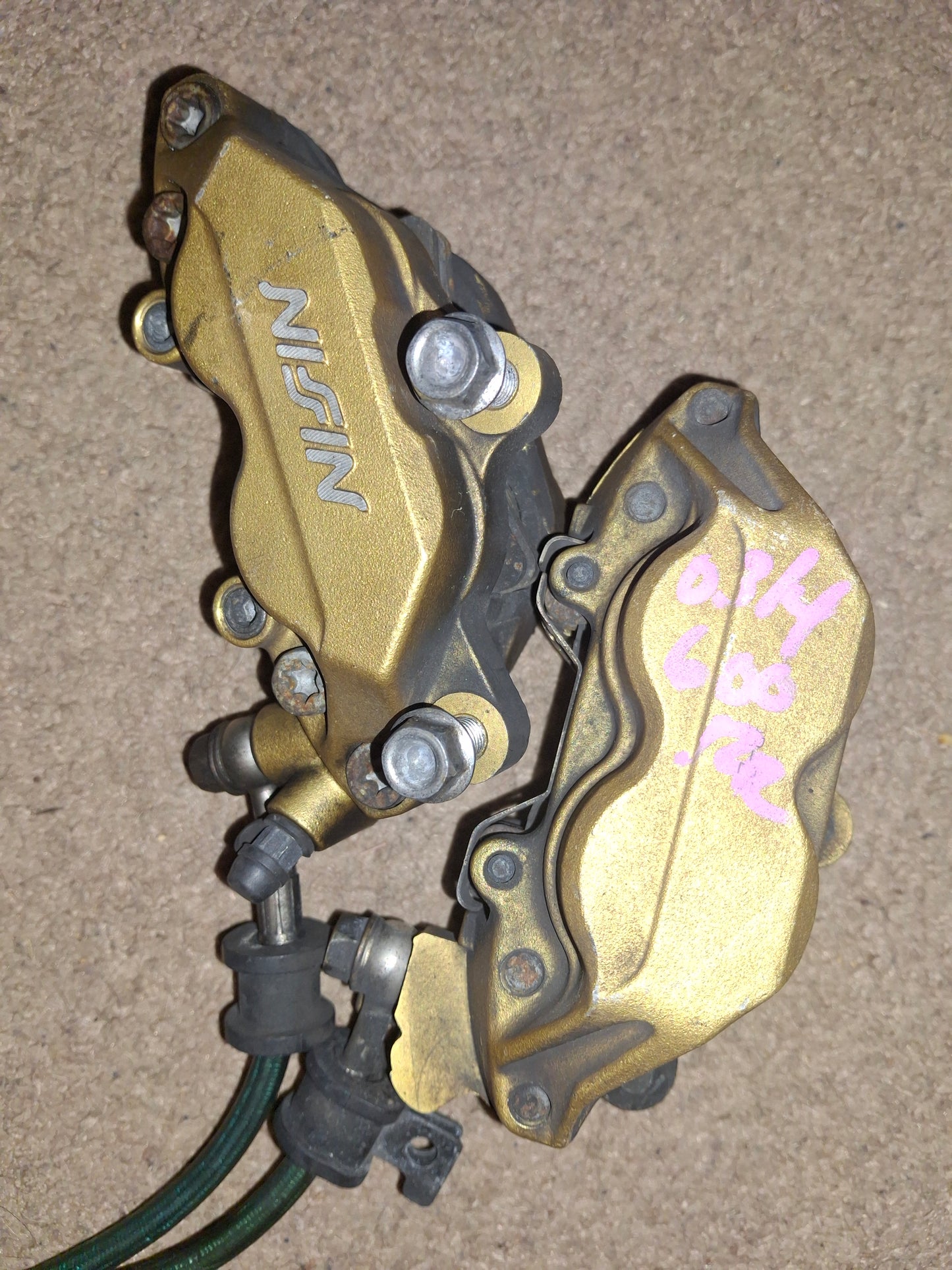 03-04 Honda CBR600RR Front Brake Calipers 600RR Calipers CBR 600 RR