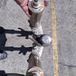 93-95 Kawasaki ZX-7 Forks ZX7 Front End Lower Triple Tree ZX-7R Suspension ZX7R