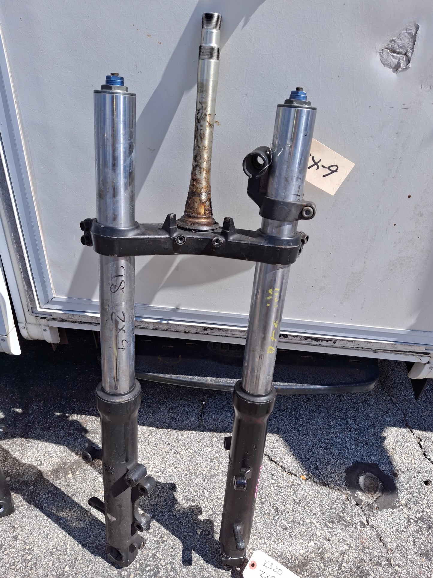 Kawasaki ZX-9R (E1) Forks ZX9 Front End ZX-900 Suspension ZX-9 Triple Tree ZX-9E