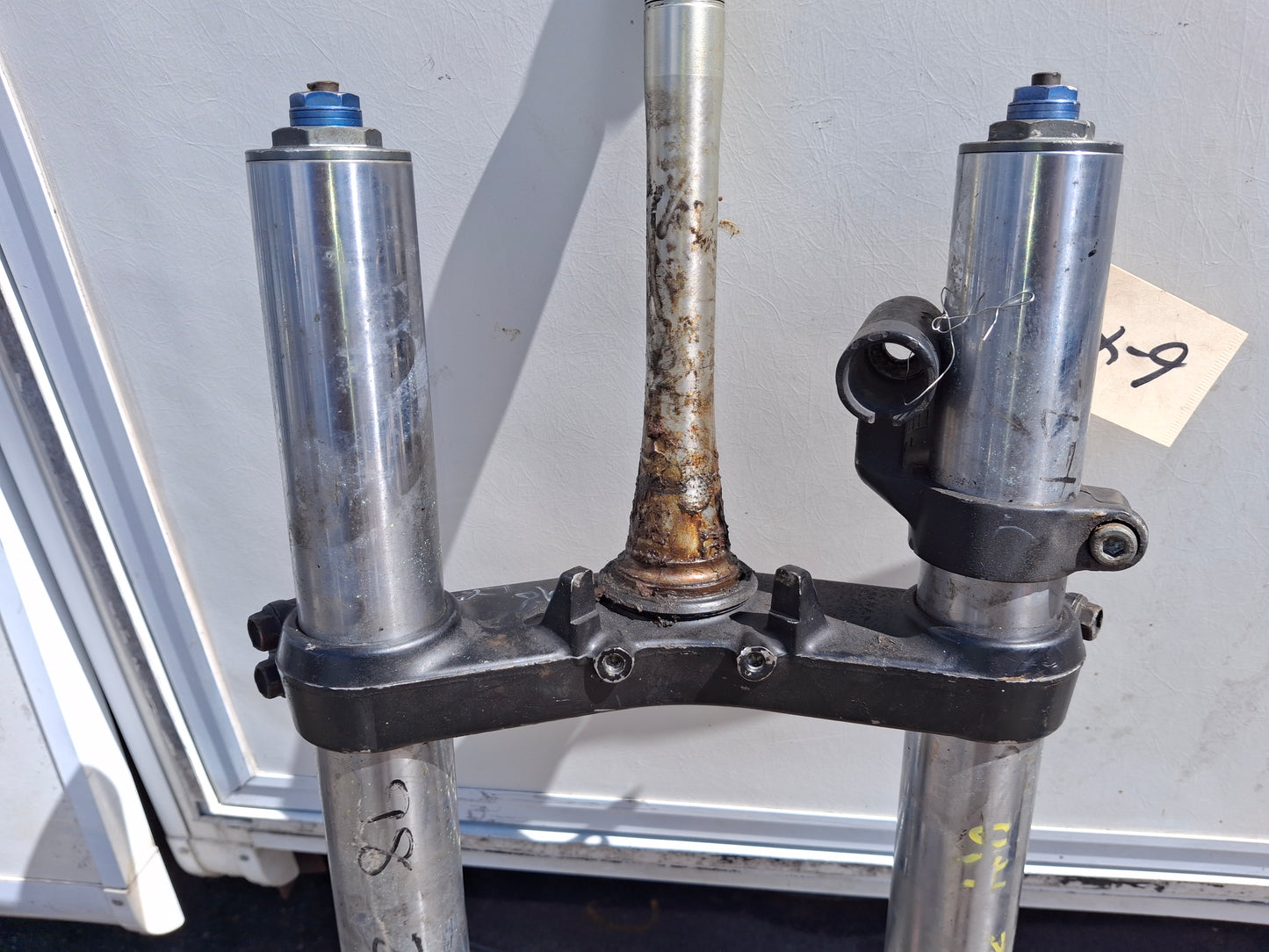 Kawasaki ZX-9R (E1) Forks ZX9 Front End ZX-900 Suspension ZX-9 Triple Tree ZX-9E
